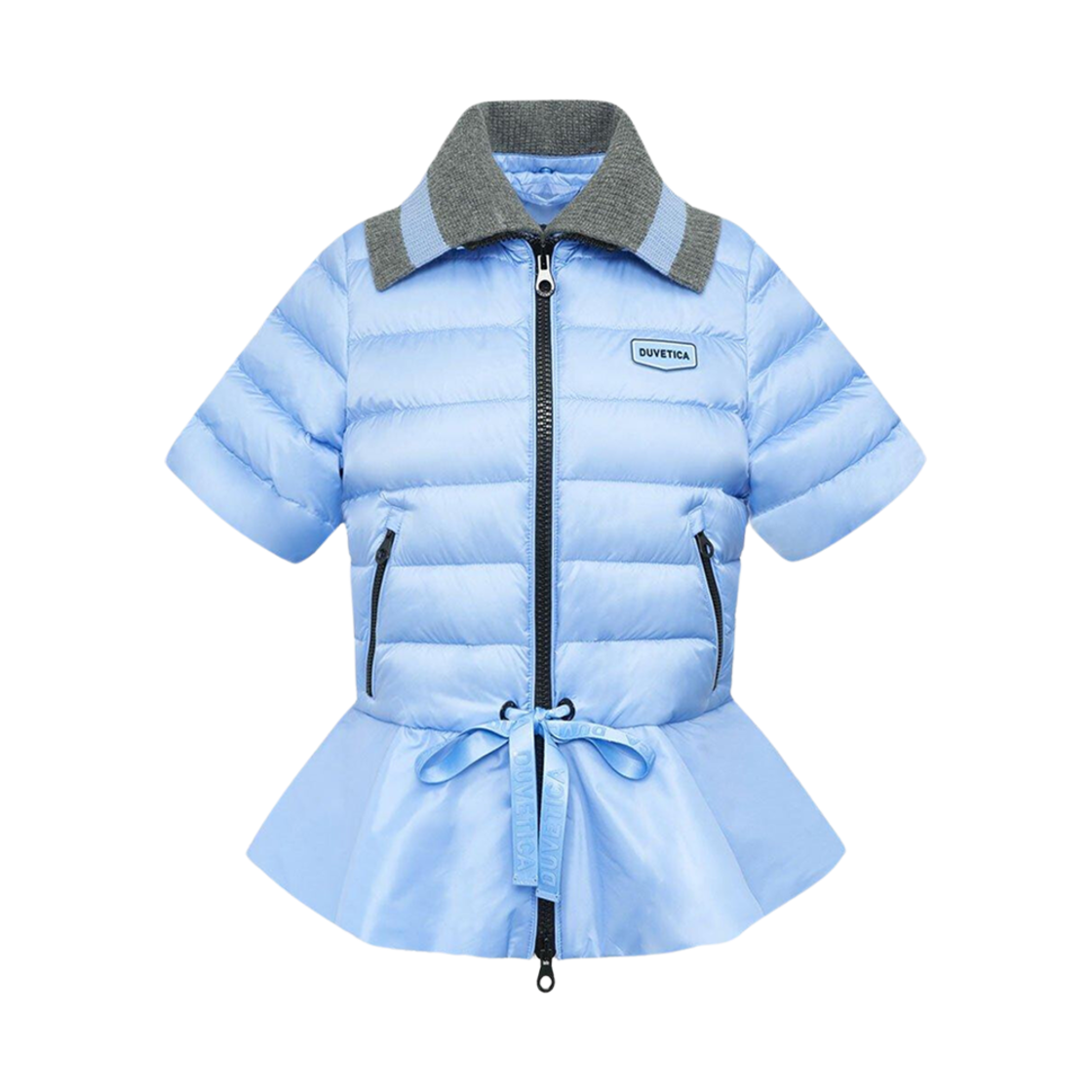 VDDH15235-SBL (W) Duvetica Samilia Short Down Jacket Sky Blue