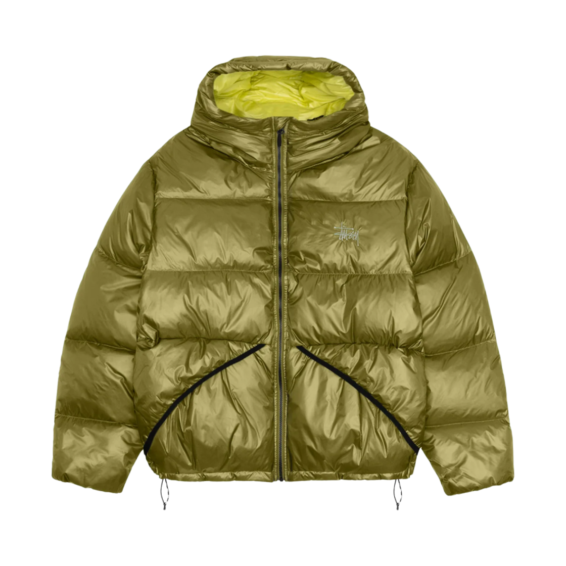 스투시 마이크로 립스탑 다운 파카 올리브(Stussy Micro Ripstop Down Parka Olive)