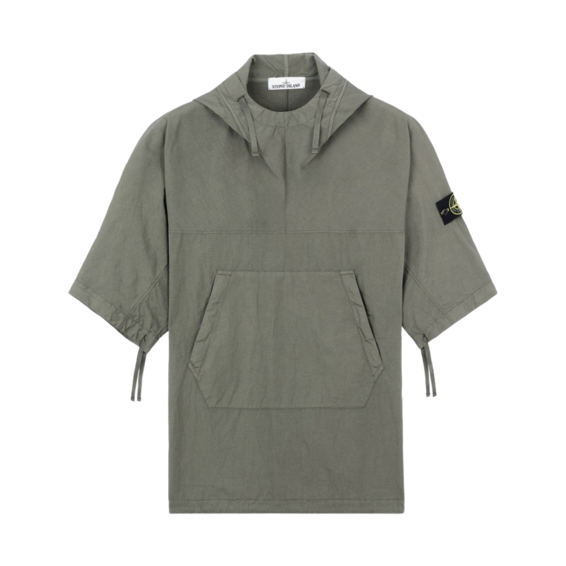 스톤 아일랜드 12208 후드 아노락 오버셔츠 올리브 그린 - 20SS