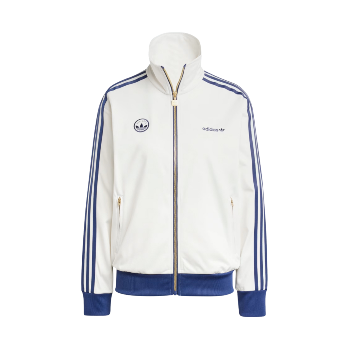 (W) 아디다스 파이어버드 배지 트랙 탑 클라우드 화이트 - KR 사이즈((W) Adidas Firebird Badge Track Top Cloud White - KR Sizing)