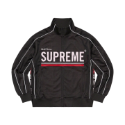 Supreme World Famous Jacquard Track Jacket Black - 22FW