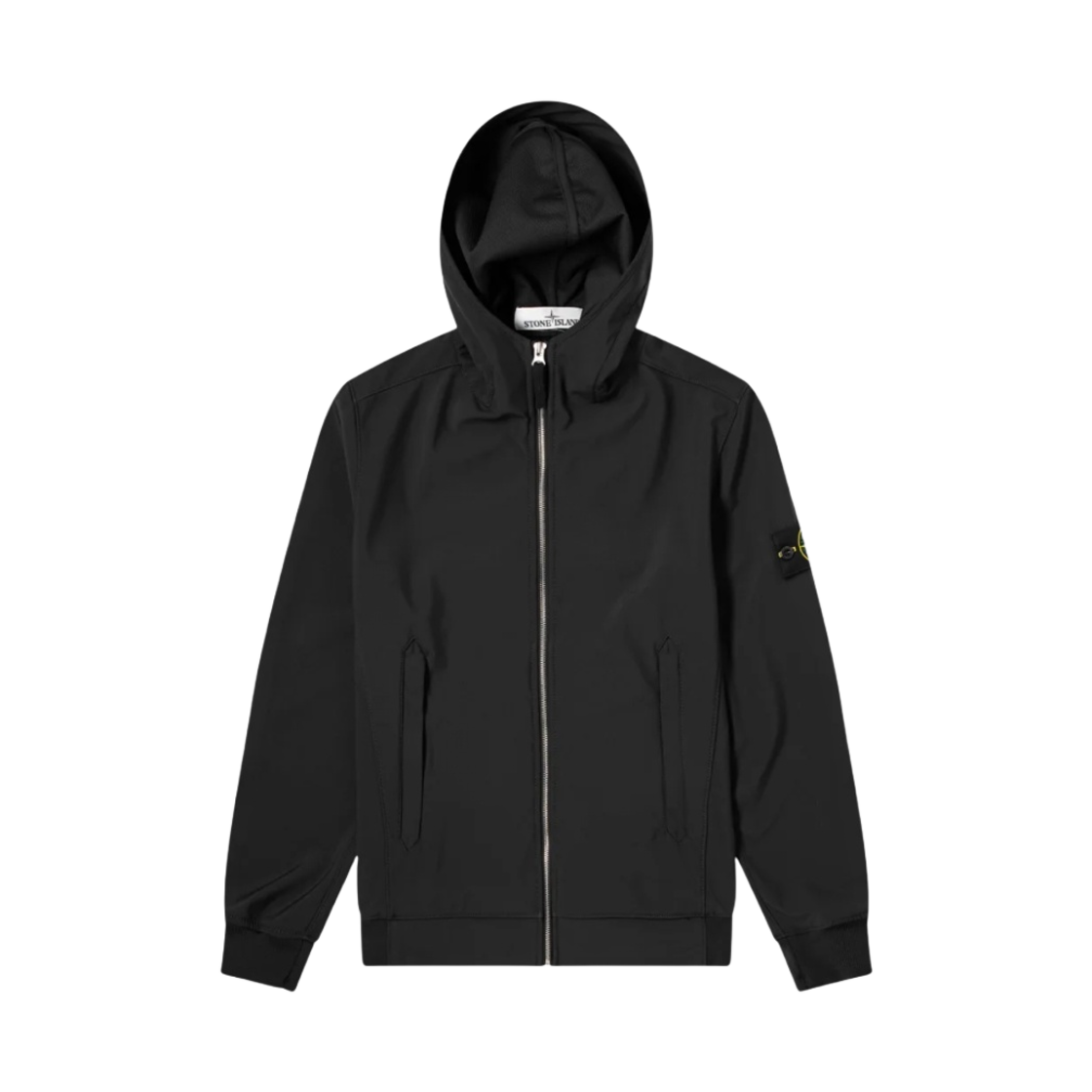 스톤 아일랜드 40927 라이트 소프트 쉘-R 후드 자켓 블랙 - 20SS(Stone Island 40927 Light Soft Shell-R Hooded Jacket Black - 20SS) - 1