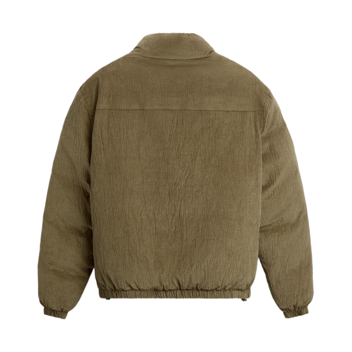 자라 크리즈드 이펙트 퍼퍼 자켓 다크 카키(Zara Creased Effect Puffer Jacket Dark Khaki) - 2