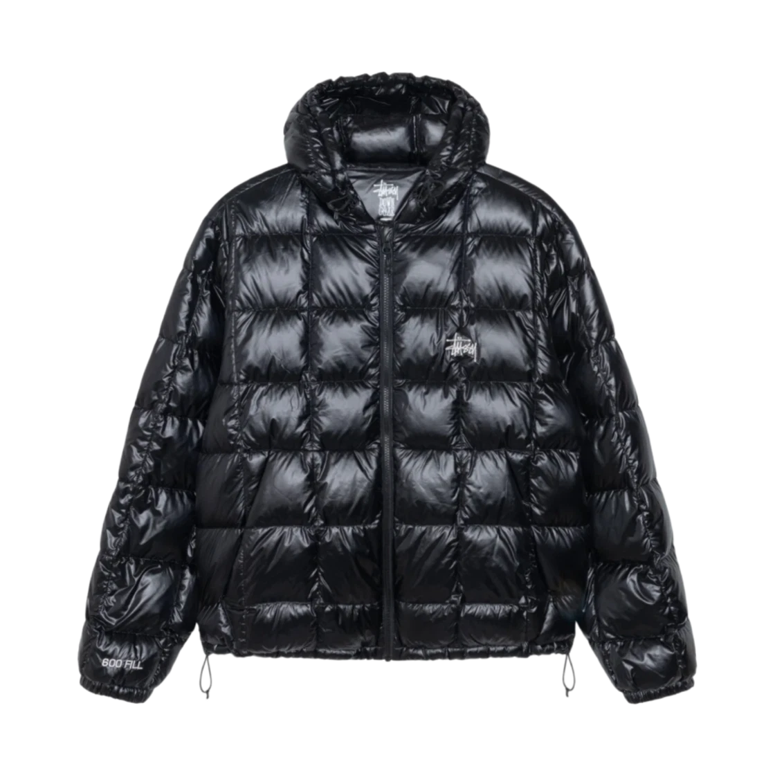 Stussy Stussy Midweight Hooded Puffer Black · L
