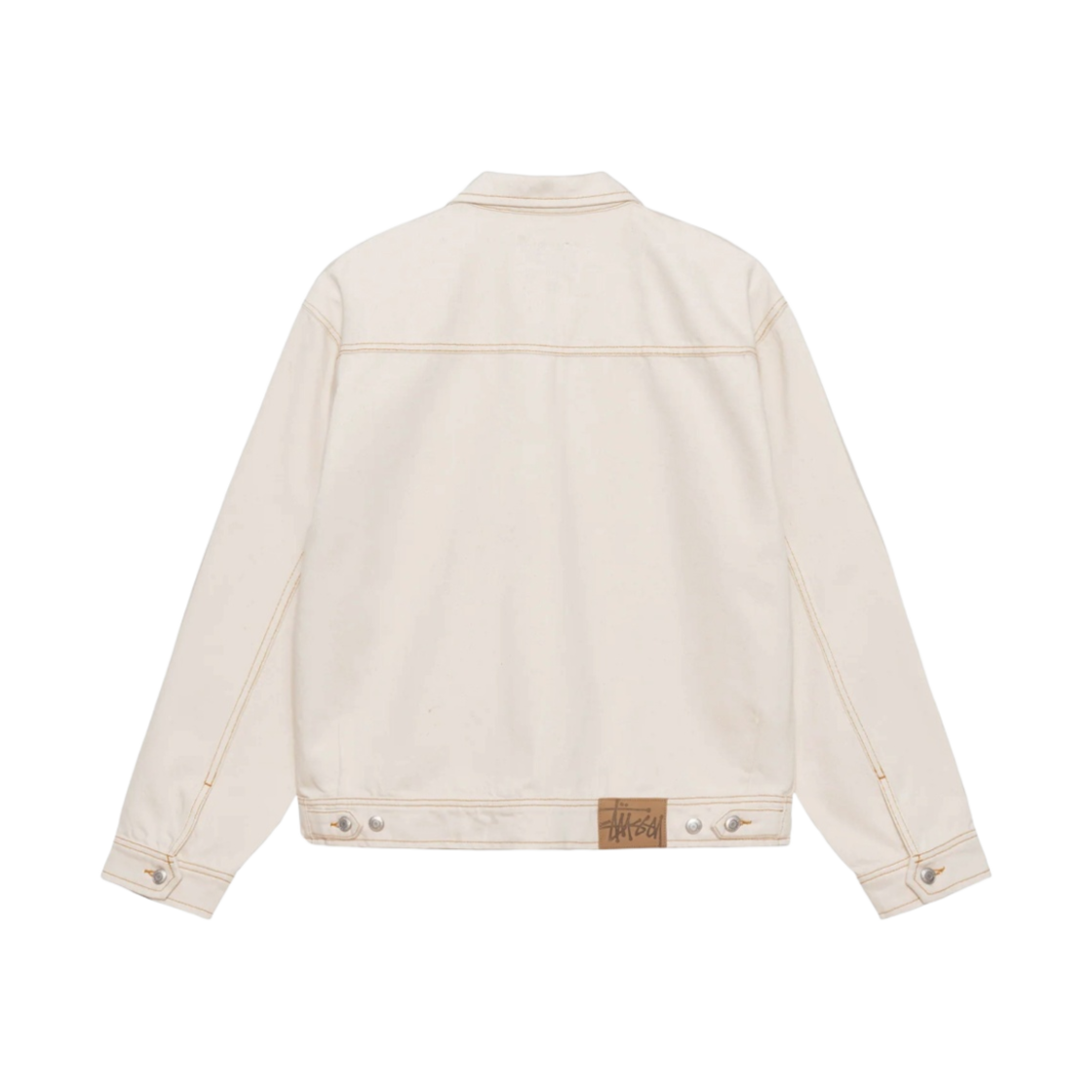 스투시 데님 집 워크 자켓 내추럴(Stussy Denim Zip Work Jacket Natural) - 2