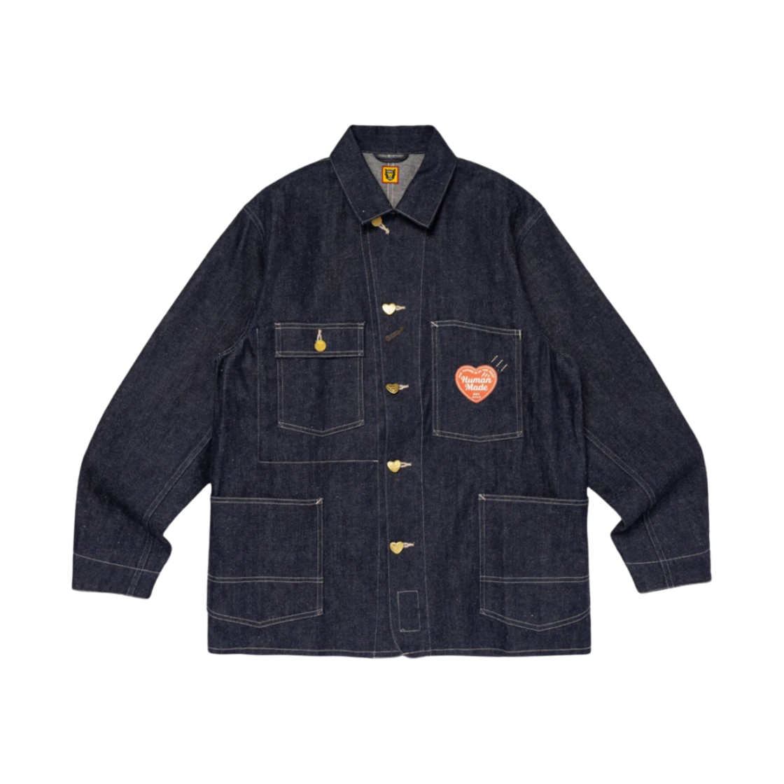 na♡ Human Made カバーオールネイビー na♡ Human Made カバーオールネイビー HUMAN MADE SOUVENIR