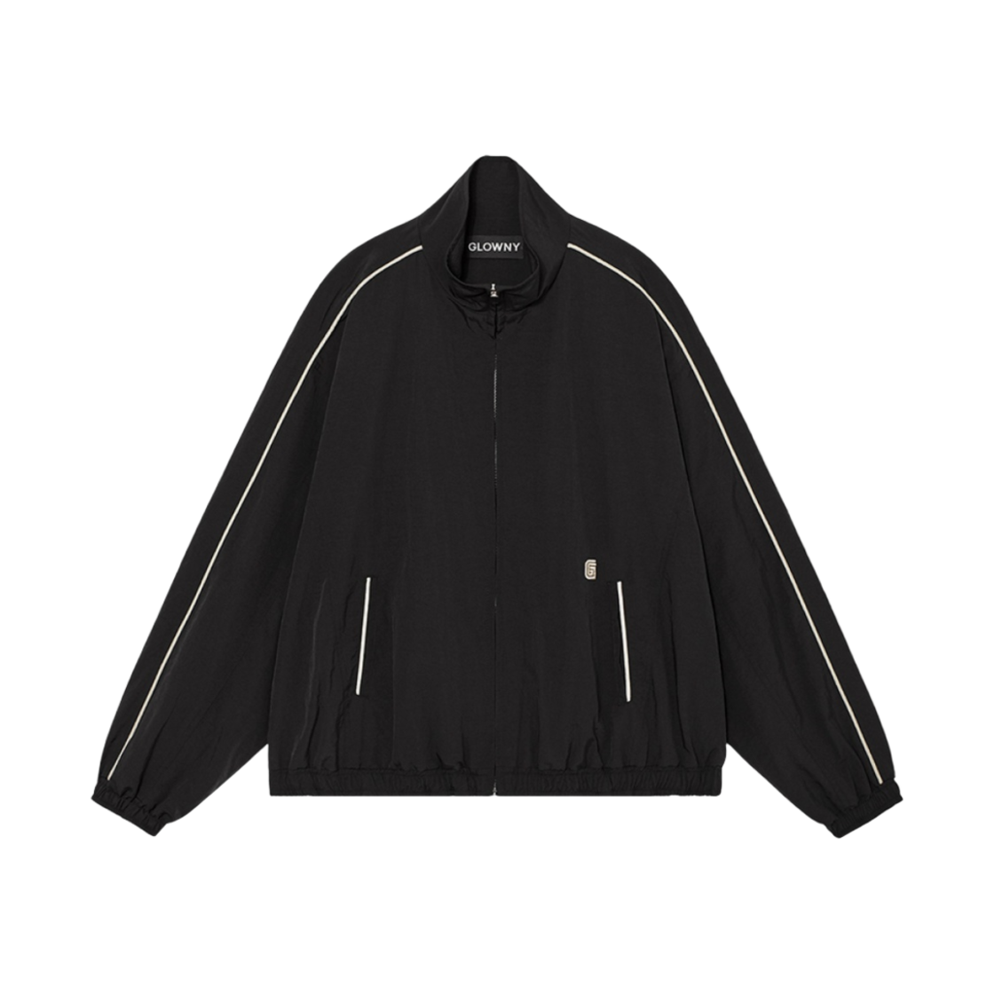 - (W) Glowny Walker Track Boxy Jacket Black