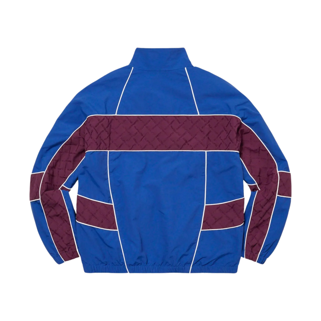 슈프림 자카드 패널 트랙 자켓 로얄 - 22FW(Supreme Jacquard Panel Track Jacket Royal - 22FW) - 2