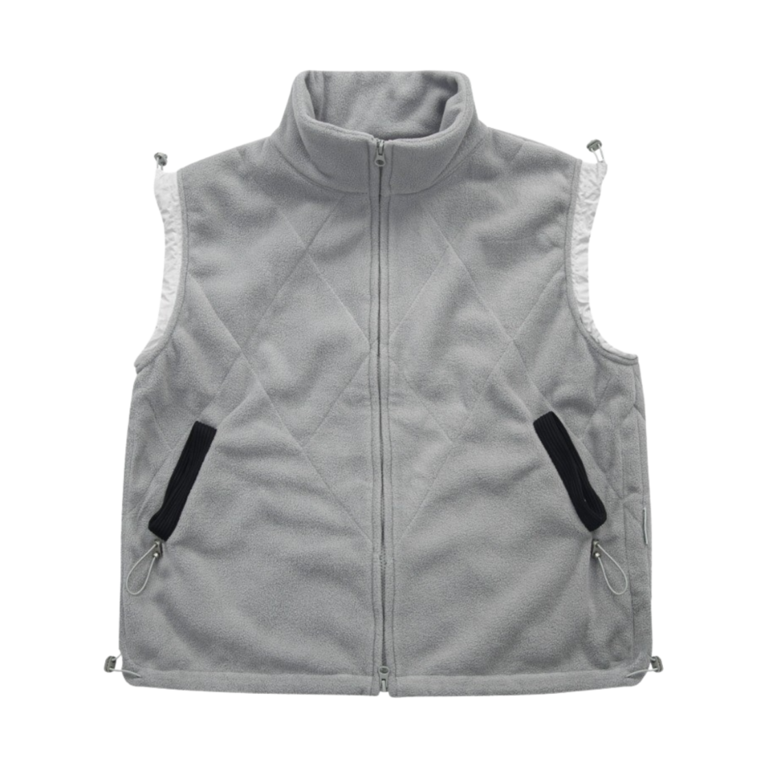 더바이닐하우스 퀼팅 플리스 베스트 그레이