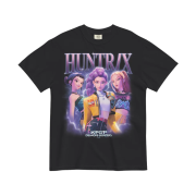 KPop Demon Hunters Huntrix Heartthrob Comfort Colors T-Shirt Black