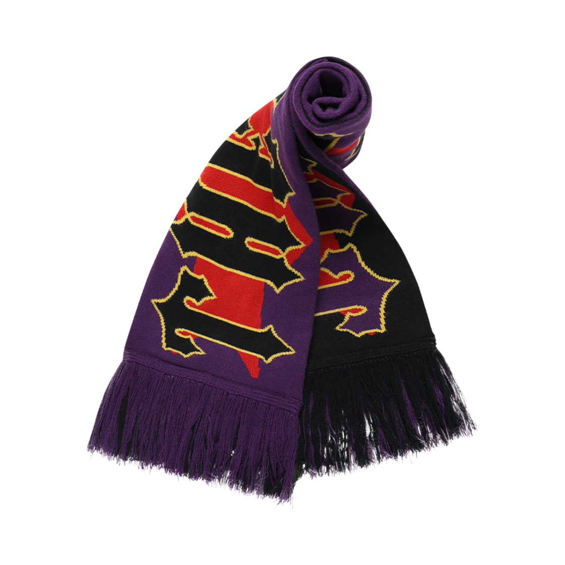 [KREAM 단독] 더바이닐하우스 웨스턴 로고 머플러 퍼플([KREAM 단독] Thevinylhouse Western Logo Muffler Purple)