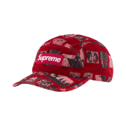 Supreme Weirdo Dave Corduroy Camp Cap Red - 24SS