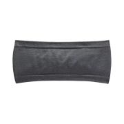 Lululemon Metal Vent Tech Seamless Wide Headband Black Solar Grey