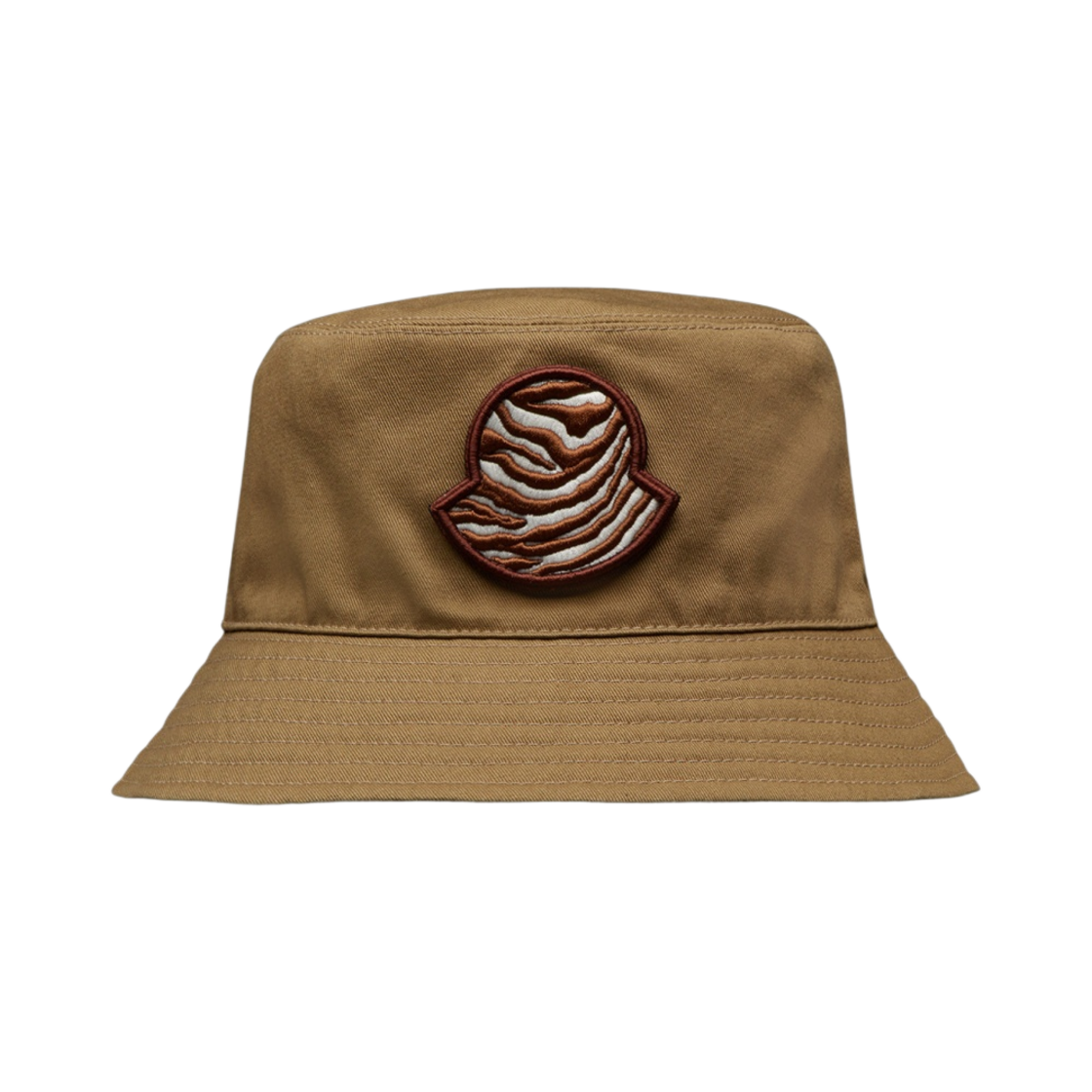 몽클레르 개버딘 버킷햇 브라운 - 23SS(Moncler Gabardine Bucket Hat Brown - 23SS) - 1