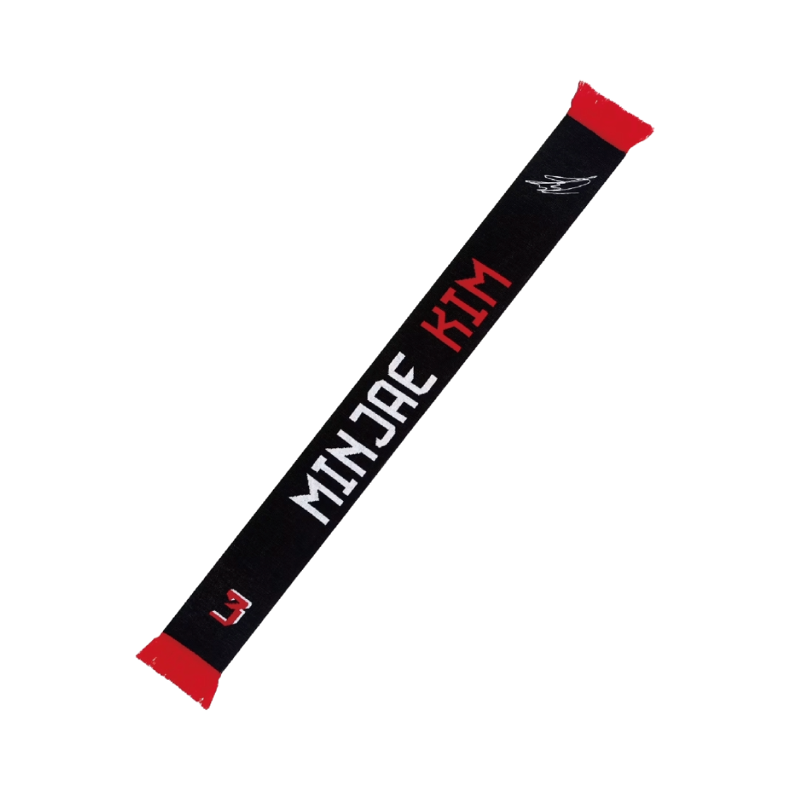 BAY24B7AE034UMXFRE Over The Pitch FCB Scarf Minjae KimBK