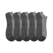 [3% 적립] Aone Minimal No-Show Socks 5-Pack Gray