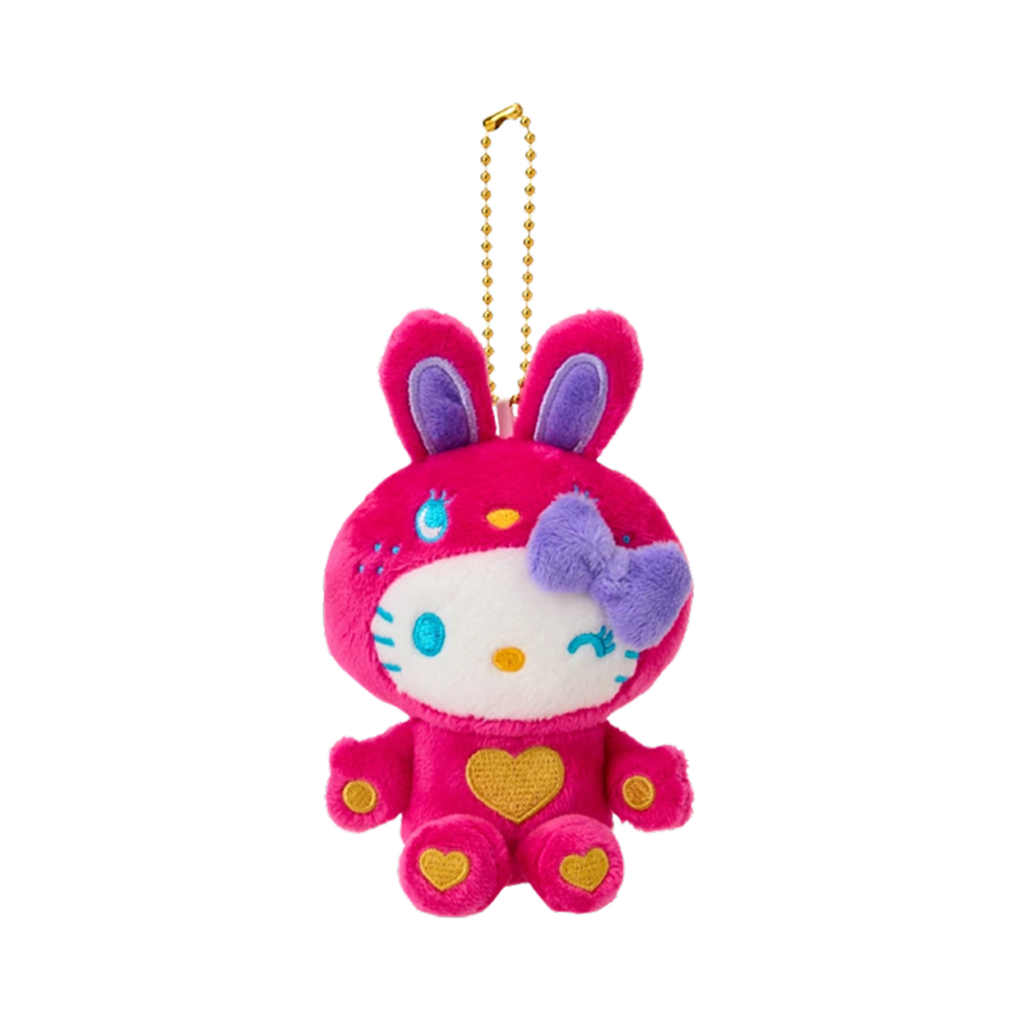 355780 Sanrio Hello Kitty Mascot Collection Colorful Bunny Pink