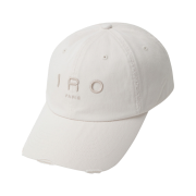Iro [Online Exclusive] Basic Logo Cotton Ball Cap Black