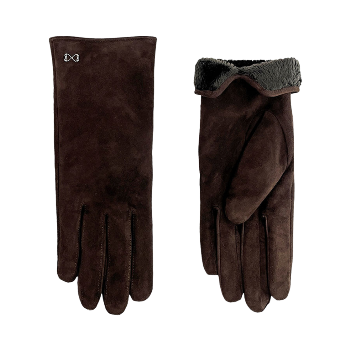 러브미몬스터 스웨이드 롱 글로브 브라운(lovememonster Suede Long Glove Brown) - 1