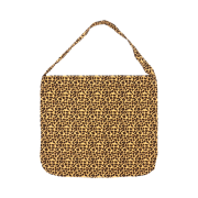 Emis Leopard Corduroy Eco Bag Beige