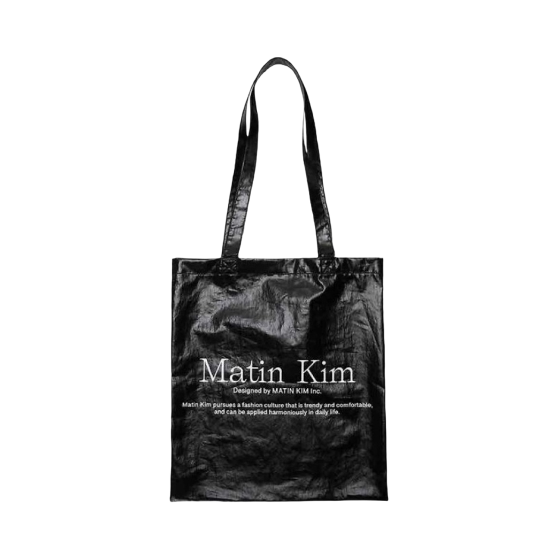 마뗑킴 마뗑 팝핀 에코백 스트롱 블랙