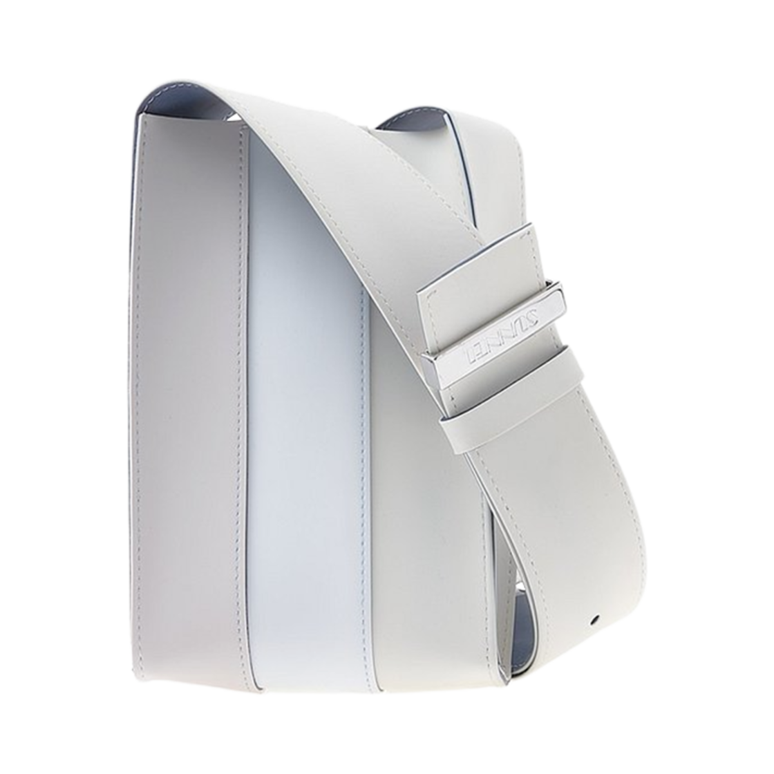 써네이 패럴레피페도 푸딩 크로스바디백 오프 화이트(Sunnei Parallelepipedo Pudding Crossbody Bag Off White)