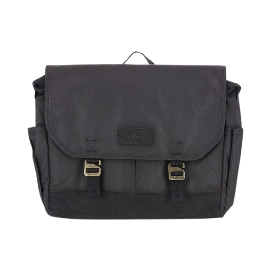 바버 에센셜 왁스 메신저 백 블랙(Barbour Essential Wax Messenger Bag Black)