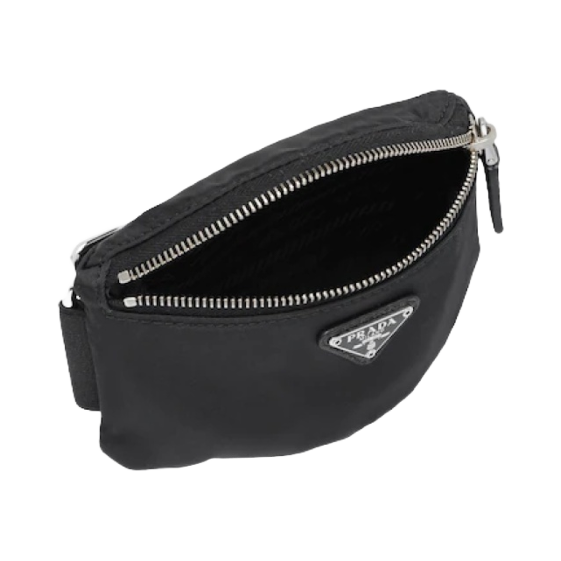 프라다 나일론 파우치 블랙(Prada Nylon Pouch Black) - 2