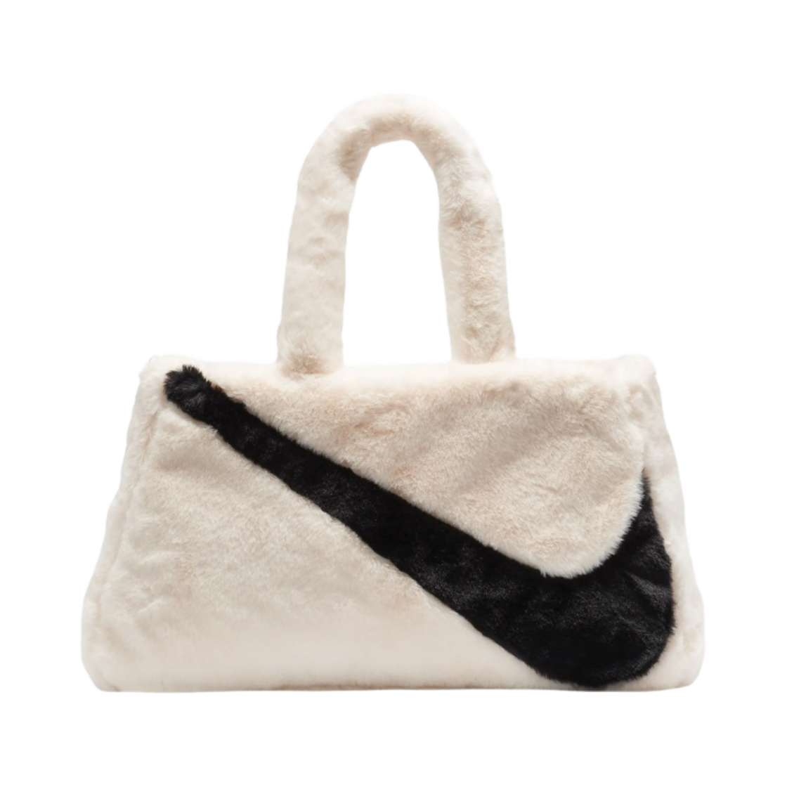 나이키 NSW 포우 퍼 토트백 10L 구아바 아이스(Nike NSW Faux Fur Tote Bag 10L Guava Ice)