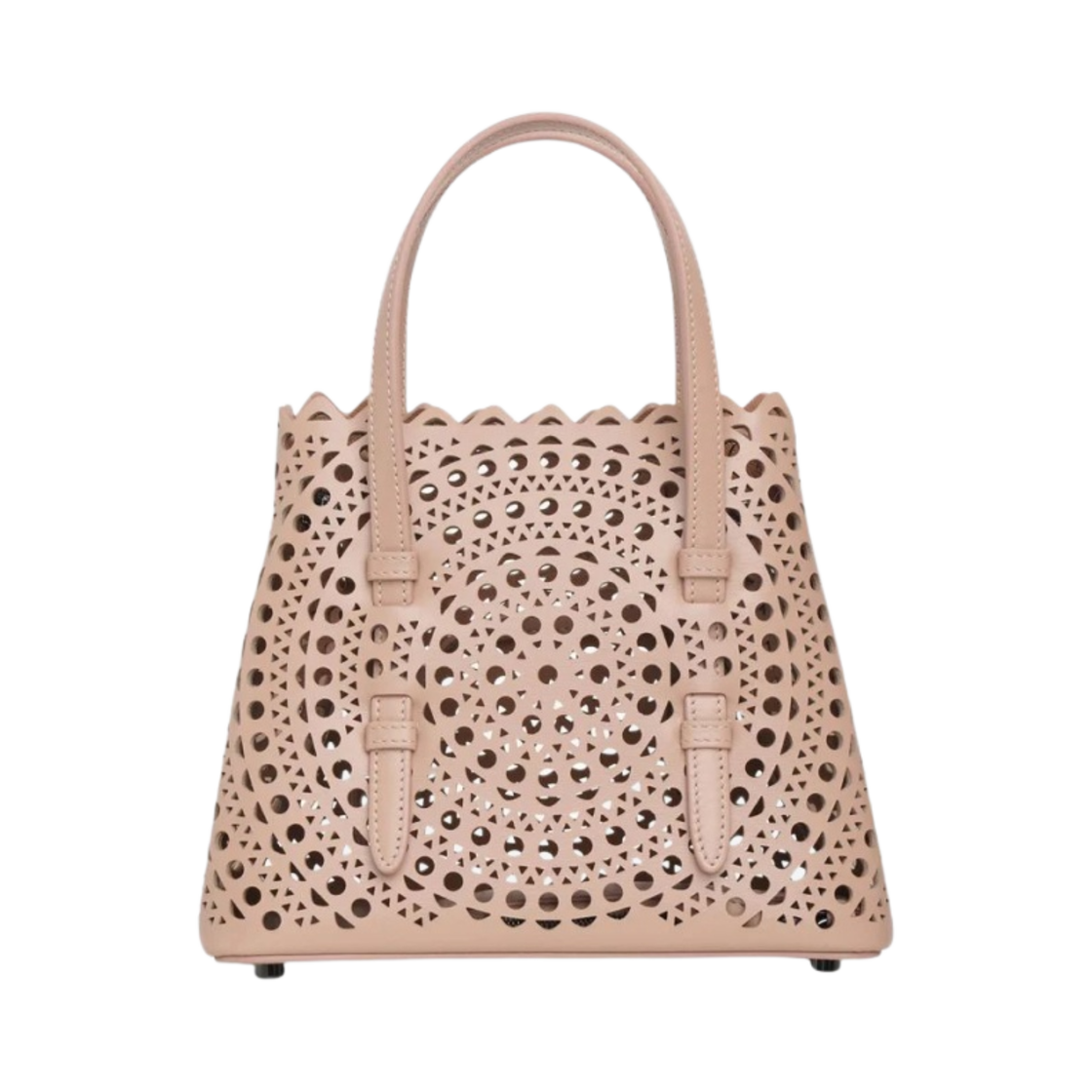 알라이아 뉴 비엔 럭스 카프스킨 미나 20 백 세이블(Alaia Mina 20 Bag in New Vienne Lux Calfskin Sable) - 1