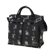 Porter x Doraemon 2Way Tote Bag Black (With Original Can Badge)