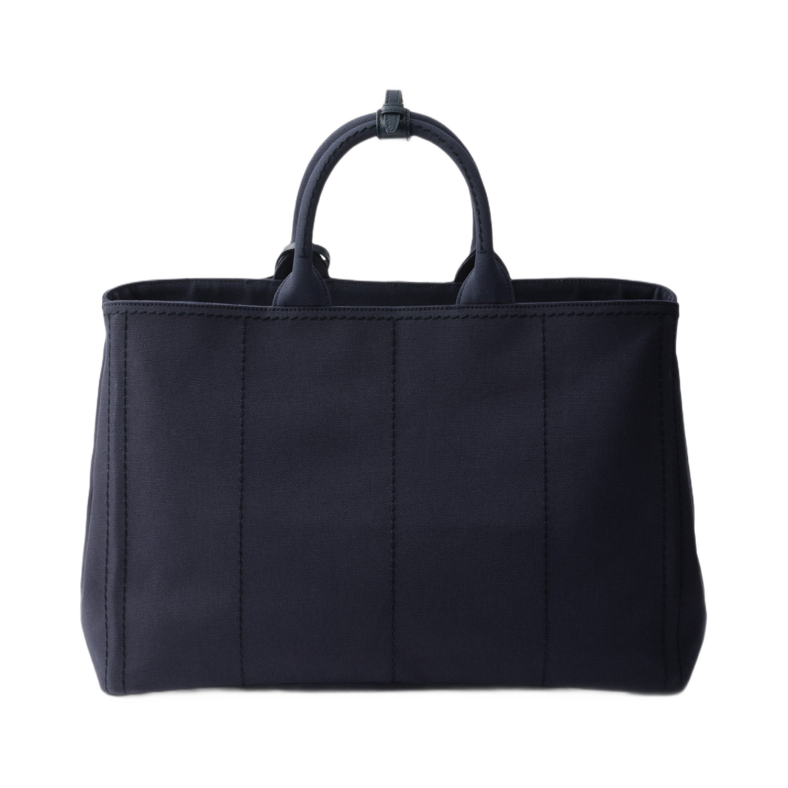 프라다 캔버스 토트백 발틱 블루(Prada Canvas Tote Bag Baltic Blue) - 2