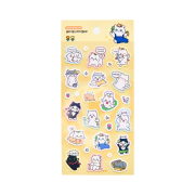 Meow Man Giyomi Hologram Sticker Yellow