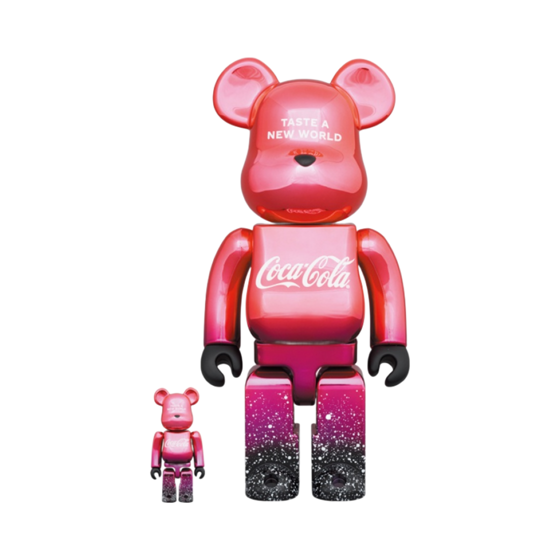 베어브릭 x 코카콜라 크리에이션 100% & 400% 세트(Bearbrick x Coca-Cola Creations 100% & 400% Set) - 1