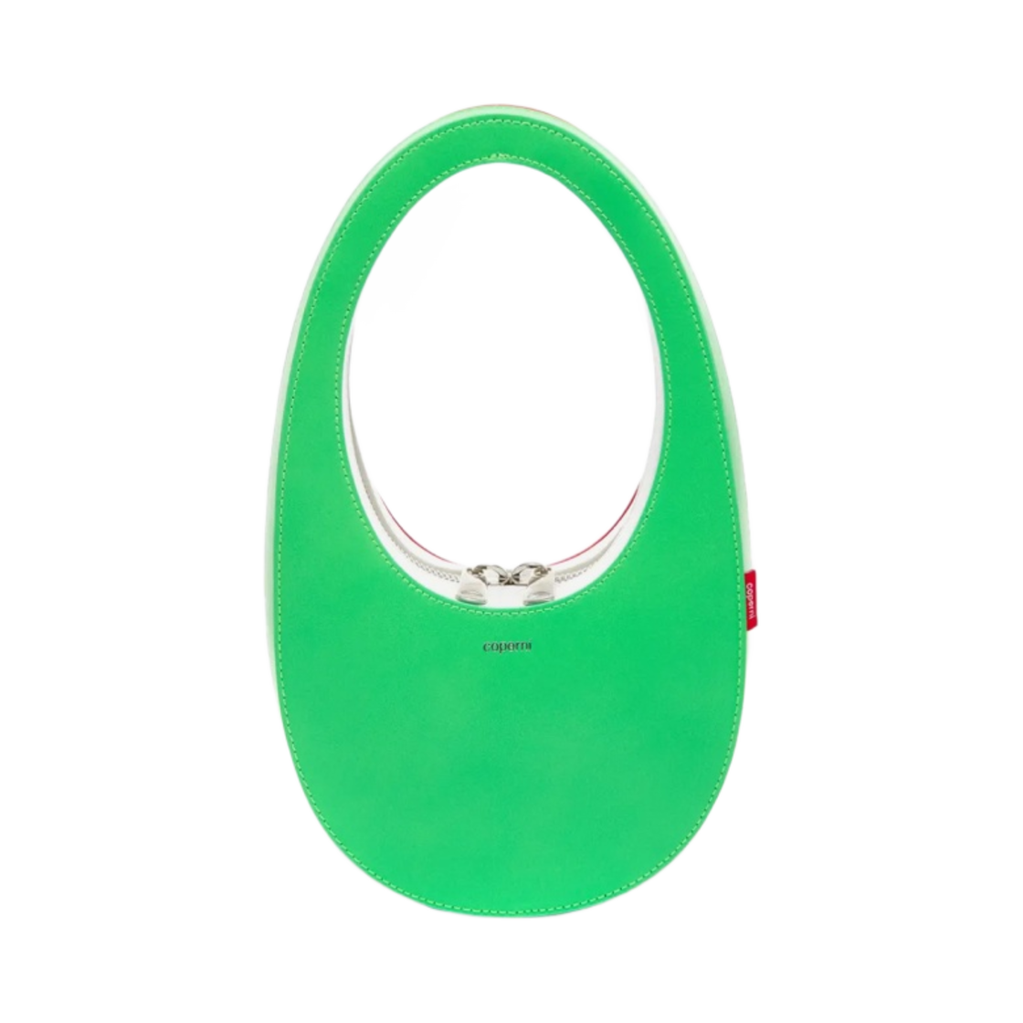 코페르니 미니 스와이프 백 네온 그린 핑크(Coperni Mini Swipe Bag Neon Green Pink)