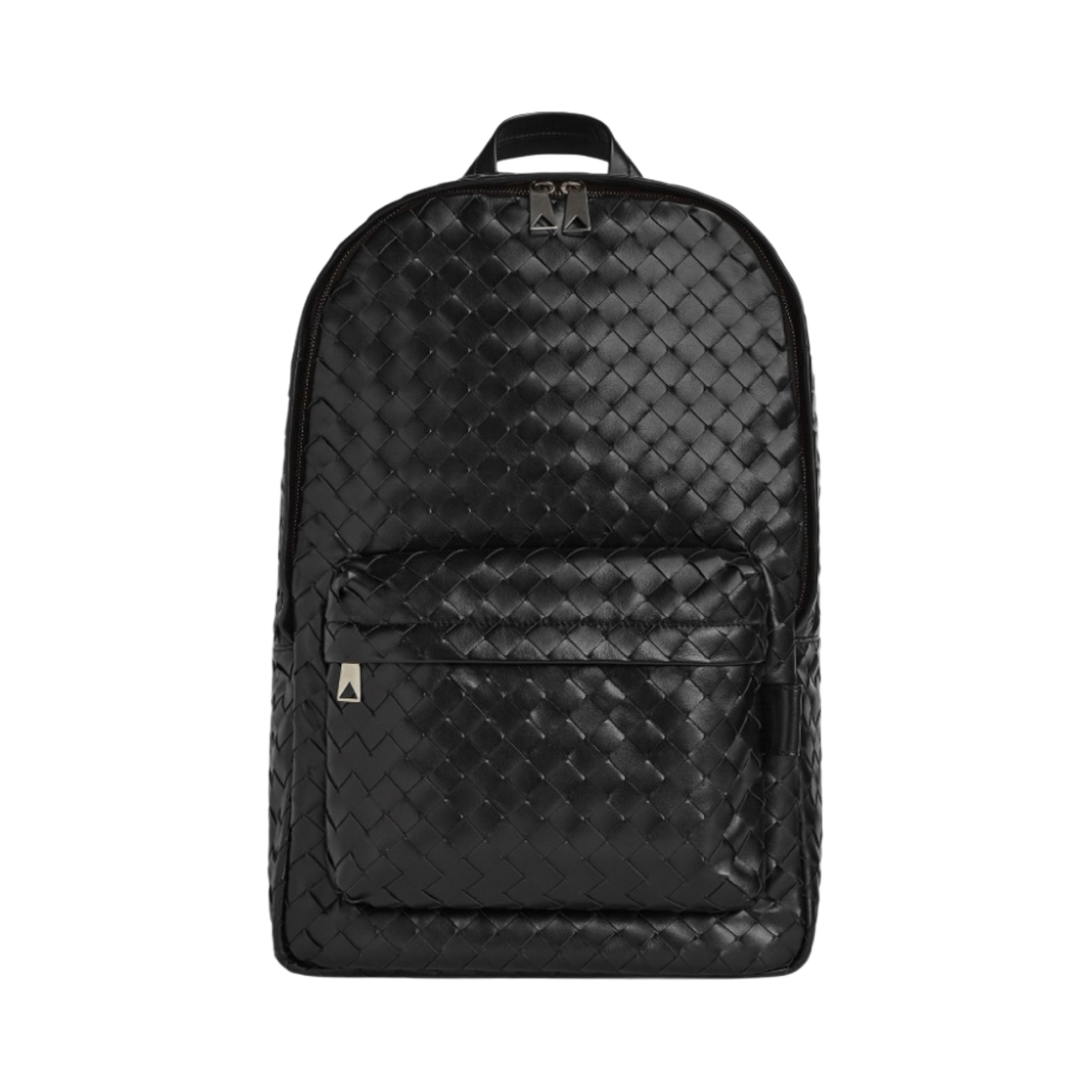 보테가 베네타 미디움 인트레치아토 백팩 블랙(Bottega Veneta Medium Intercciato Backpack Black) - 1