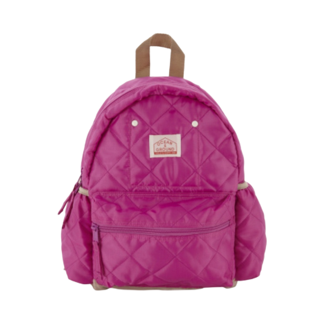 (키즈) 오션 & 그라운드 데이백 퀼트 핑크((Kids) Ocean & Ground Daypack Quilt Pink)
