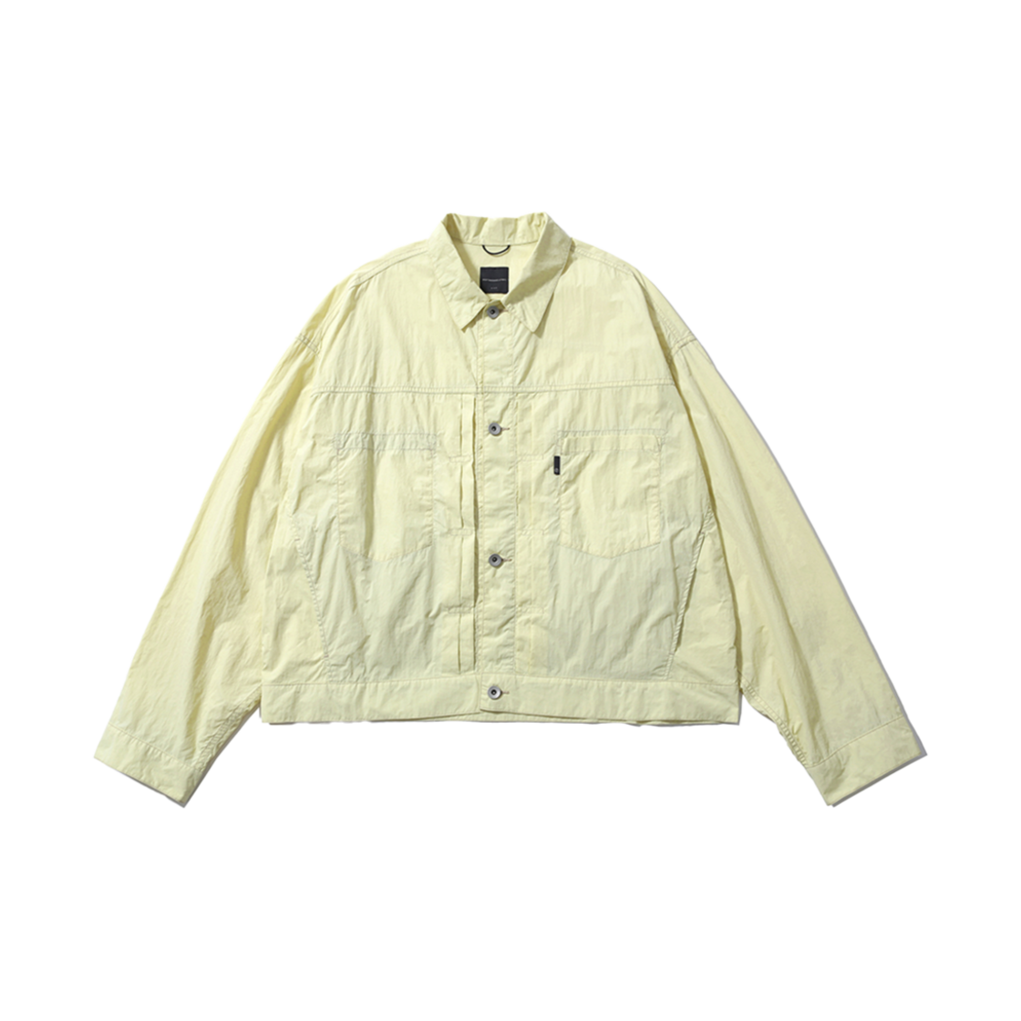 PMF024-01JK03-b [SS24] moif Trucker Blouson Butter