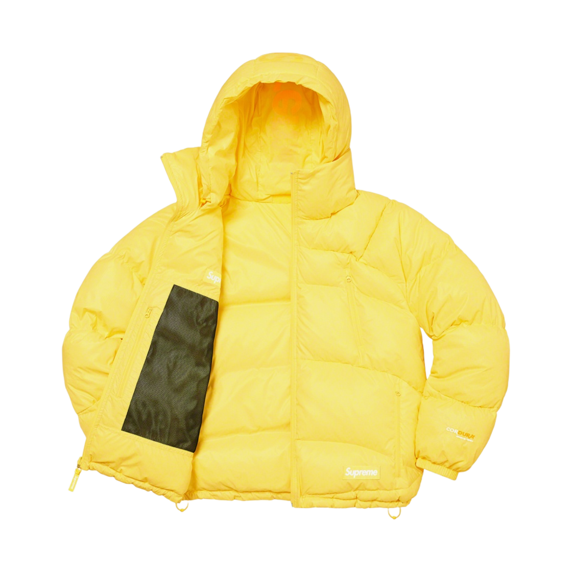 슈프림 리버시블 페더웨이트 다운 퍼퍼 자켓 옐로우 - 22FW(Supreme Reversible Featherweight Down Puffer Jacket Yellow - 22FW) - 2