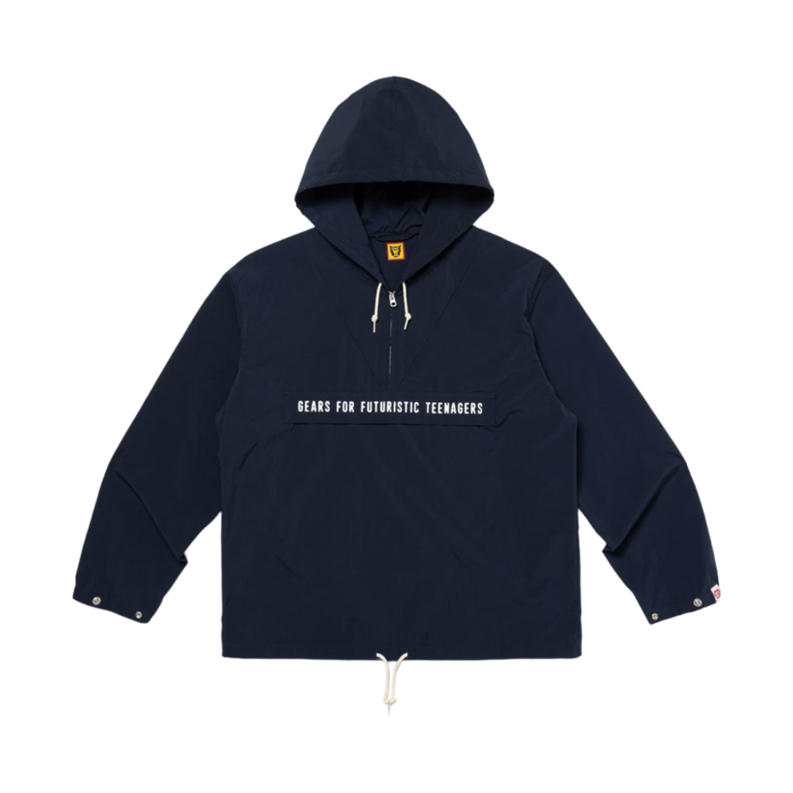 HM26JK017 Human Made Half-Zip Anorak Navy