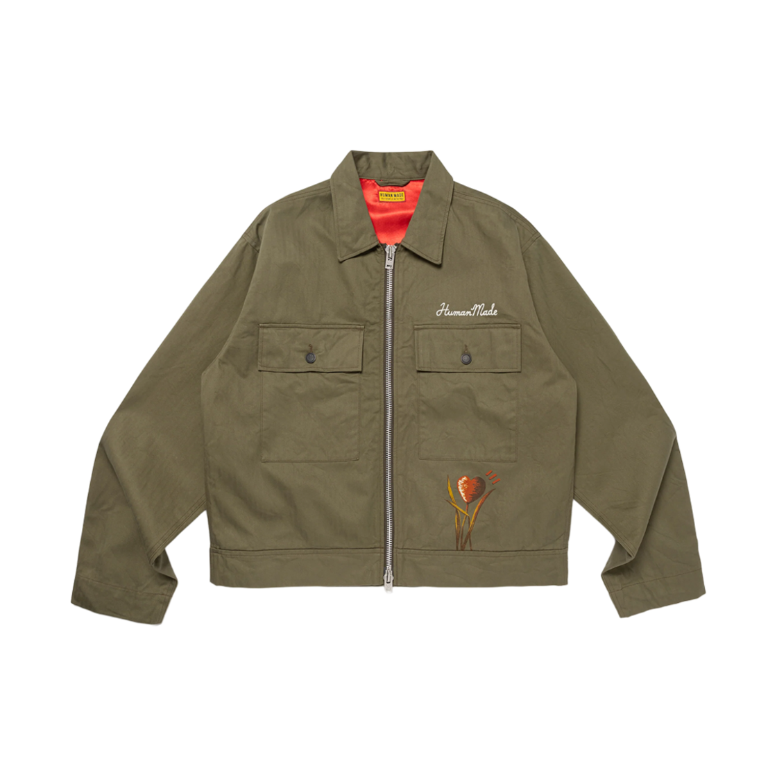 휴먼 메이드 밀리터리 자켓 올리브 드랩(Human Made Military Jacket Olive Drab) - 2