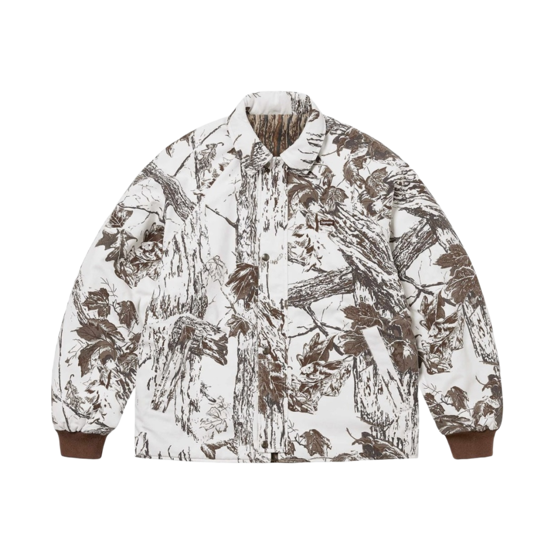 슈프림 리얼트리 리버시블 퀼티드 워크 자켓 스노우 카모 - 24SS(Supreme Realtree Reversible Quilted Work Jacket Snow Camo - 24SS)