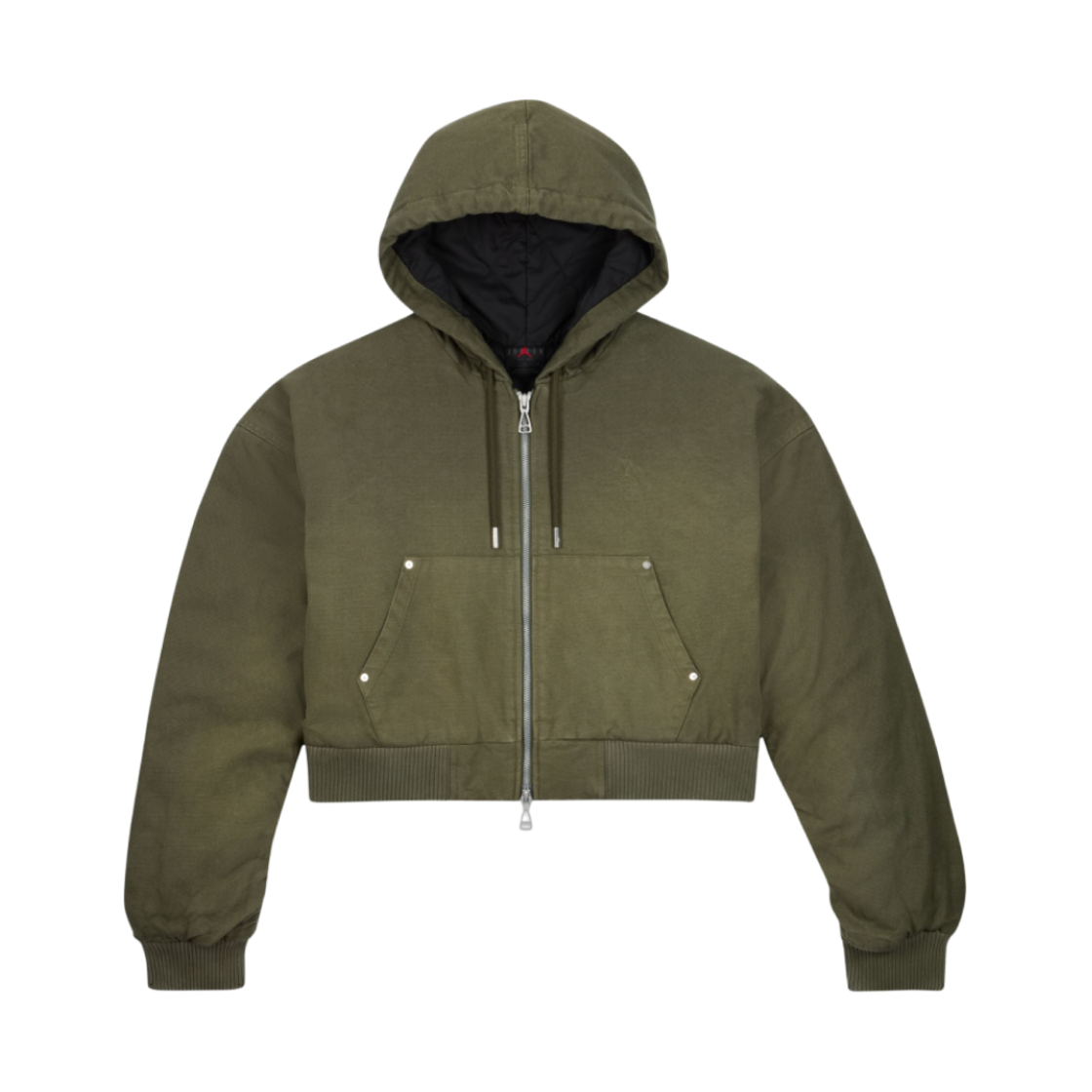 FD9113-325 (W) Jordan x Travis Scott Hooded Canvas Jacket Cargo Khaki - US/EU