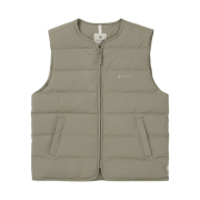 Snow Peak Land Lightweight Down Vest Khaki Gray