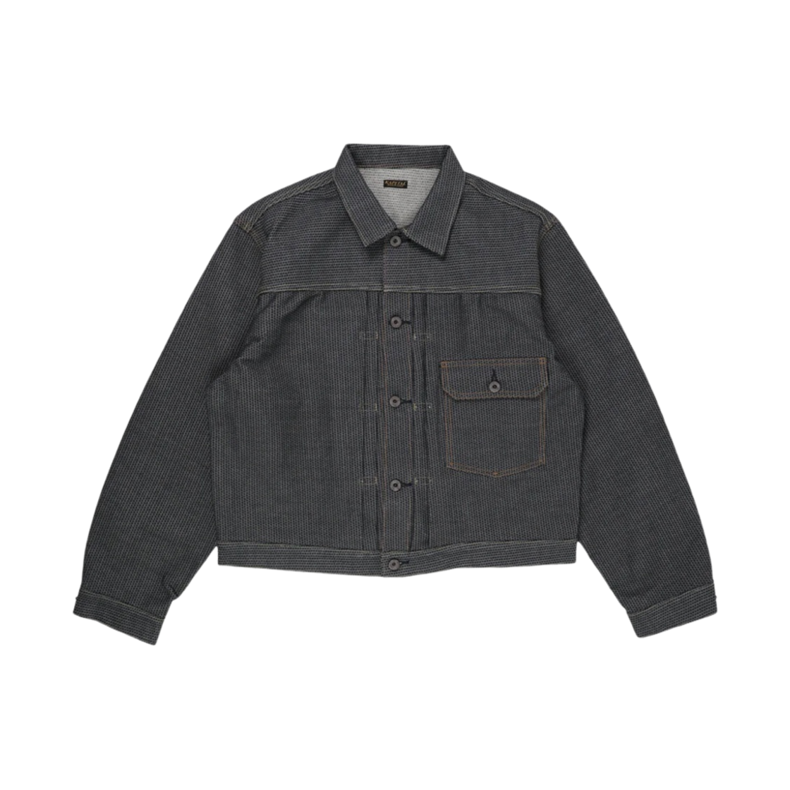 KAP-81/KAP-302/A Kapital Century Denim 1st Jacket N7S Charcoal Indigo