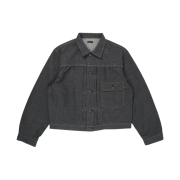 Kapital Century Denim 1st Jacket N7S Charcoal Indigo