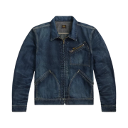 Double RL Leyton Indigo Denim Jacket Leyton Wash