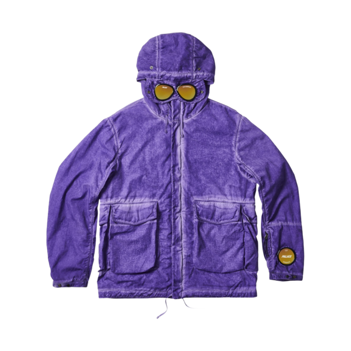 팔라스 x C.P. 컴퍼니 고글 자켓 퍼플 - 22FW(Palace x C.P. Company Shell Goggle Jacket Purple - 22FW) - 1