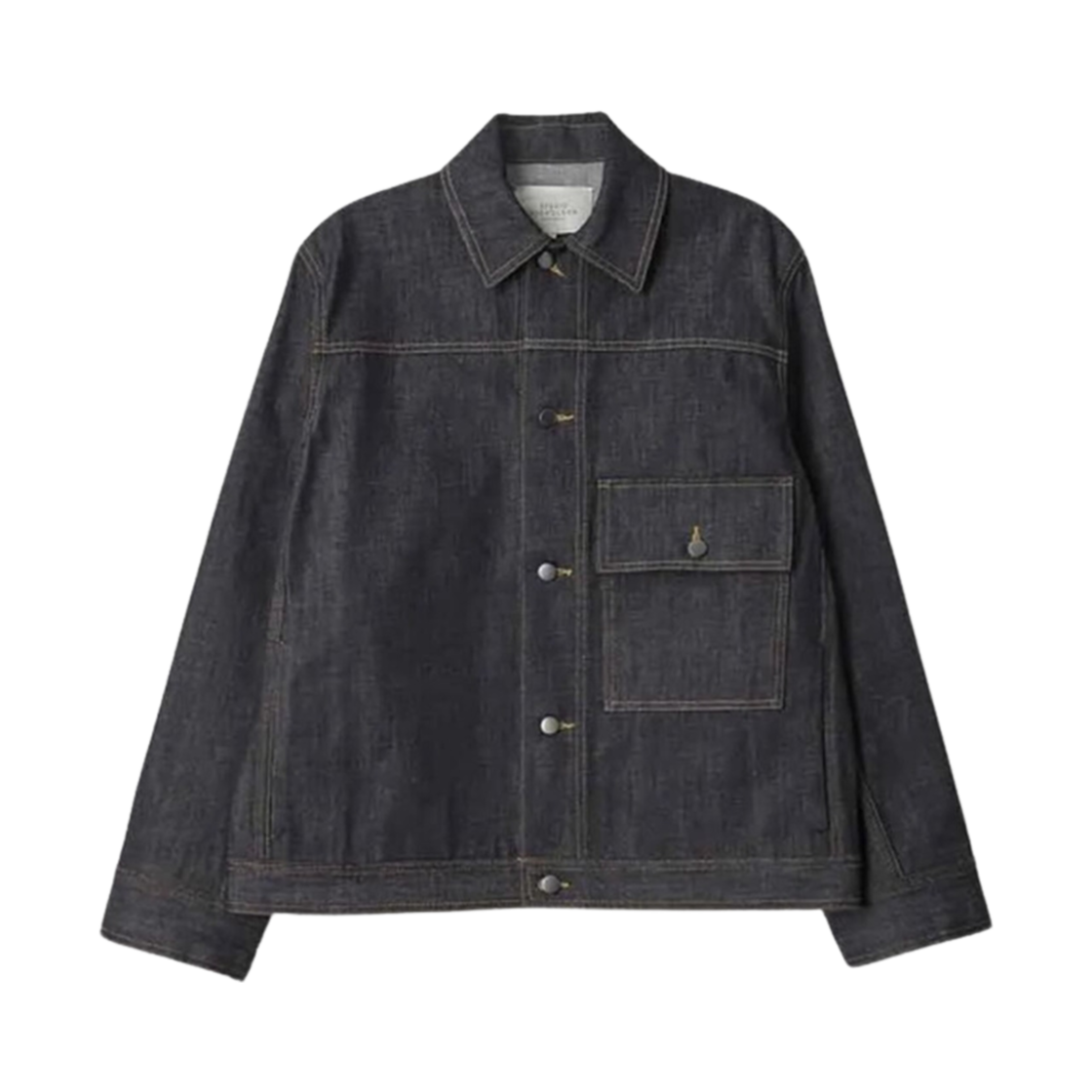 스튜디오 니콜슨 라자르 데님 자켓 인디고(Studio Nicholson Lazar Denim Jacket Indigo)