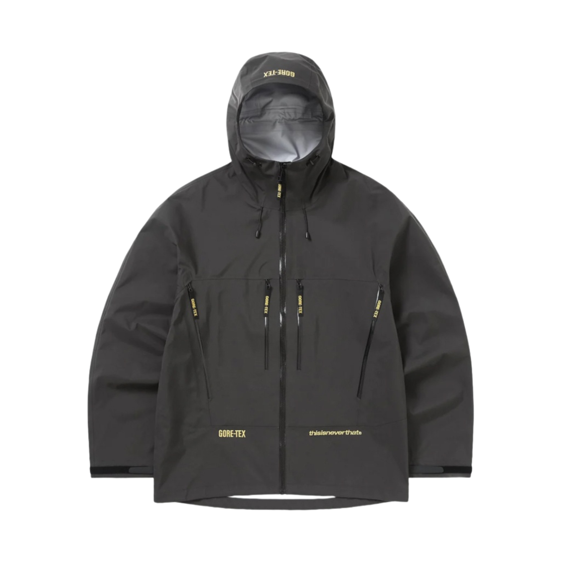 디스이즈네버댓 고어텍스 3L 자켓 블랙(thisisneverthat Gore-Tex 3L Jacket Black)